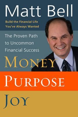 money purpose joy the proven path to uncommon financial success Kindle Editon